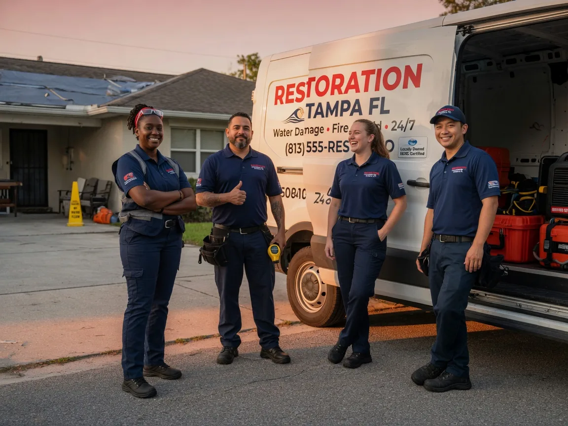 Water Damage Restoration company in New Paris, OH