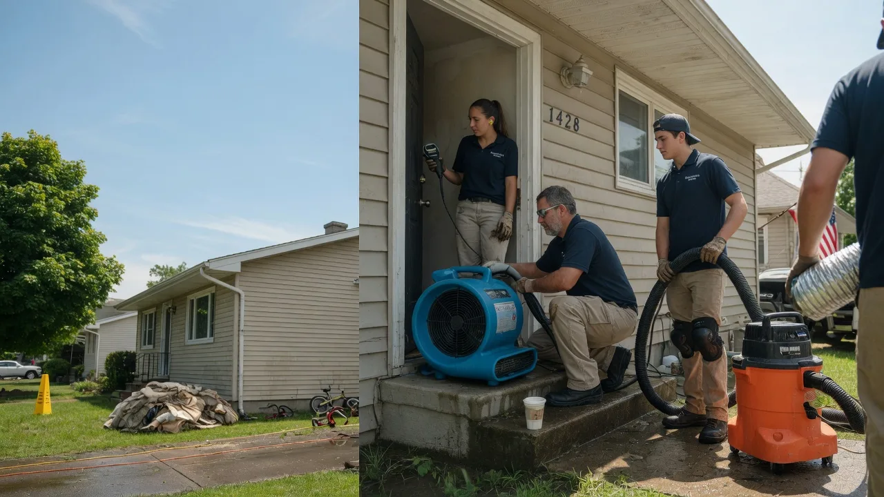 Water Damage Restoration in New Paris, OH near me
